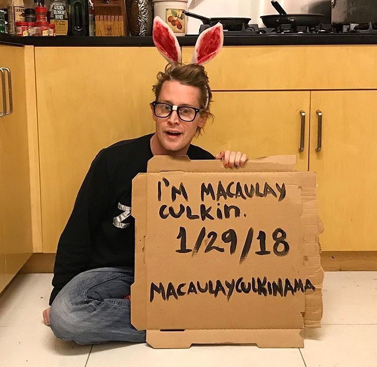 Macaulay Culkin, Instagram.